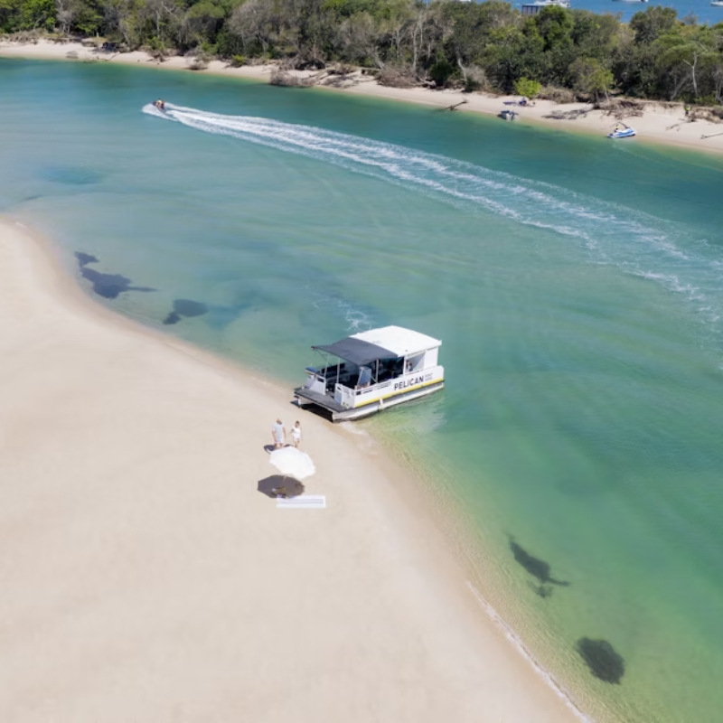 noosa river from above