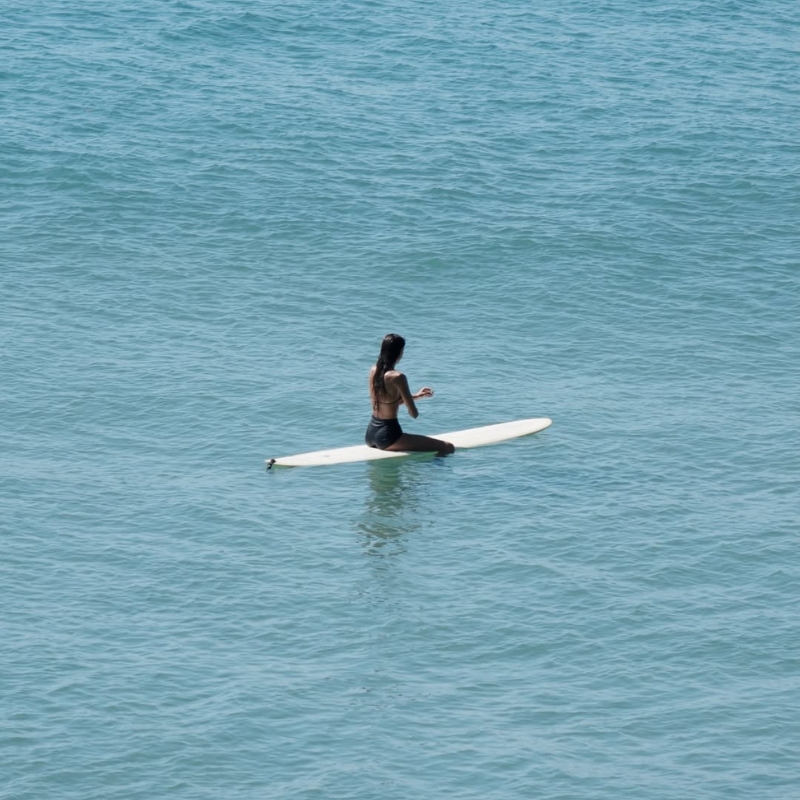 surfer on water