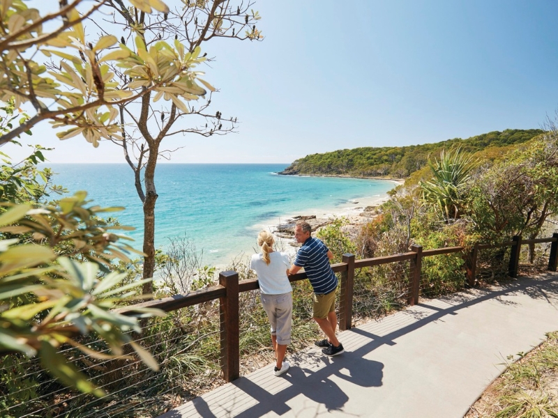 people in noosa national park